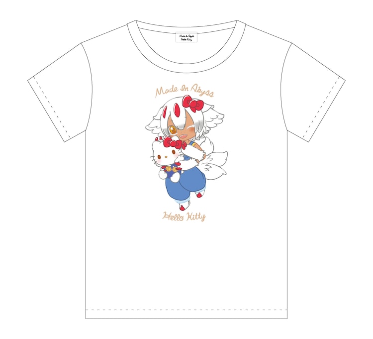 メイドインアビス×HELLO KITTY 姫友Tシャツ