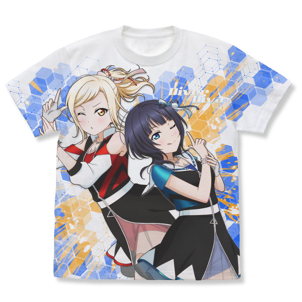 ラブライブ!　虹ヶ咲学園スクールアイドル同好会 フルグラフィックTシャツ