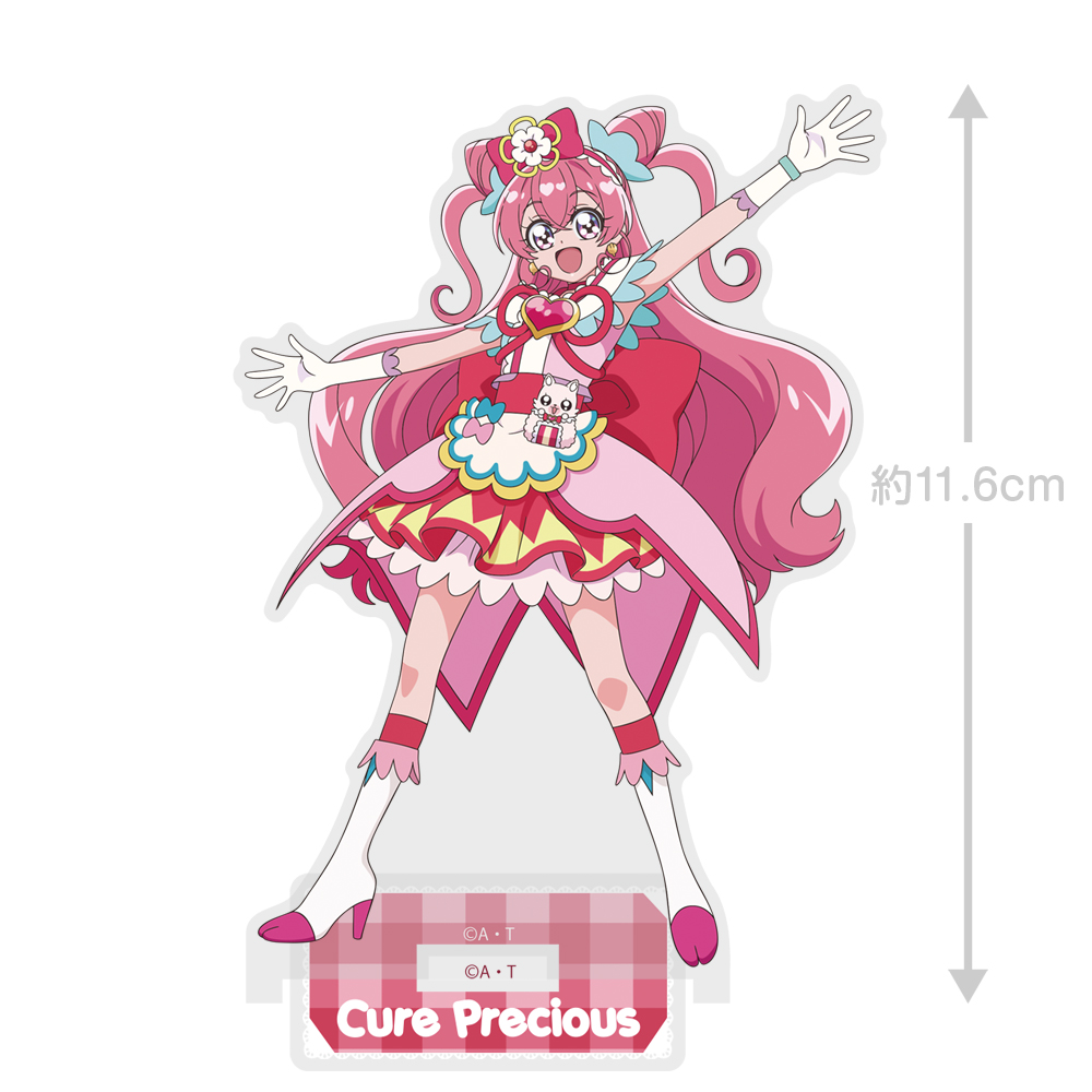 キュアプレシャス アクリルスタンド [デリシャスパーティ プリキュア] | 二次元キャラクターグッズ製作販売の二次元コスパ