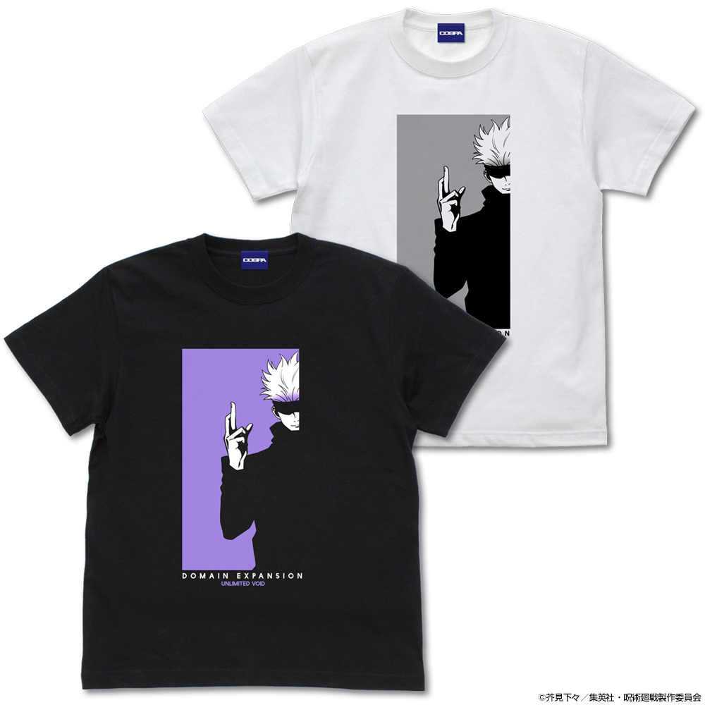 呪術廻戦/五条悟Tシャツ/Ꮇサイズ