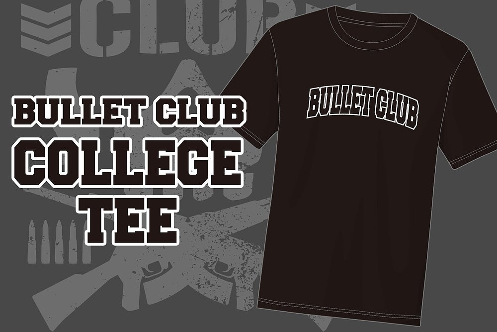 BULLET CLUB カレッジTシャツ