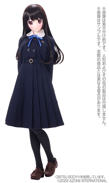 【45～50cmドール用】AZO2 和遥キナ学校制服コレクション「ボレロ＆ジャンパースカート制服set」 [50 Collection