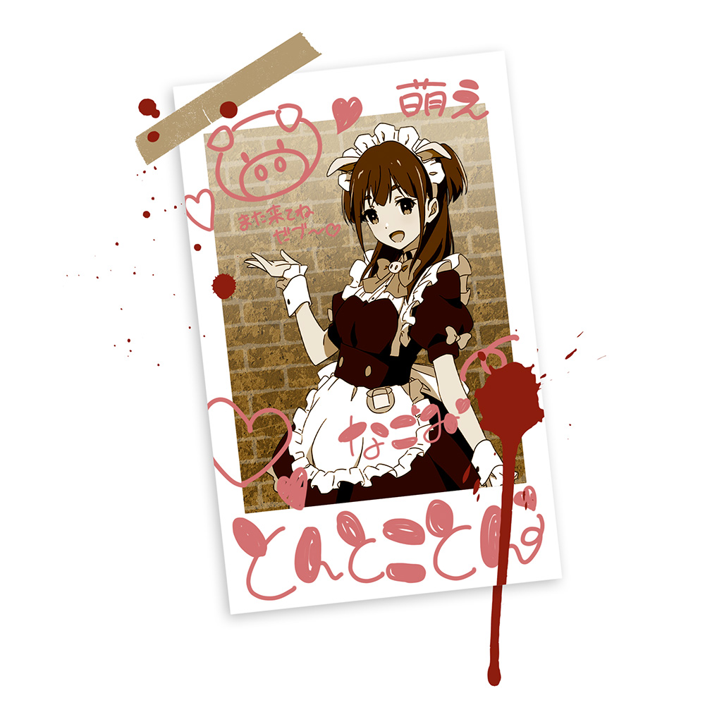 なごみチェキ Tシャツ [アキバ冥途戦争] | 二次元キャラクター