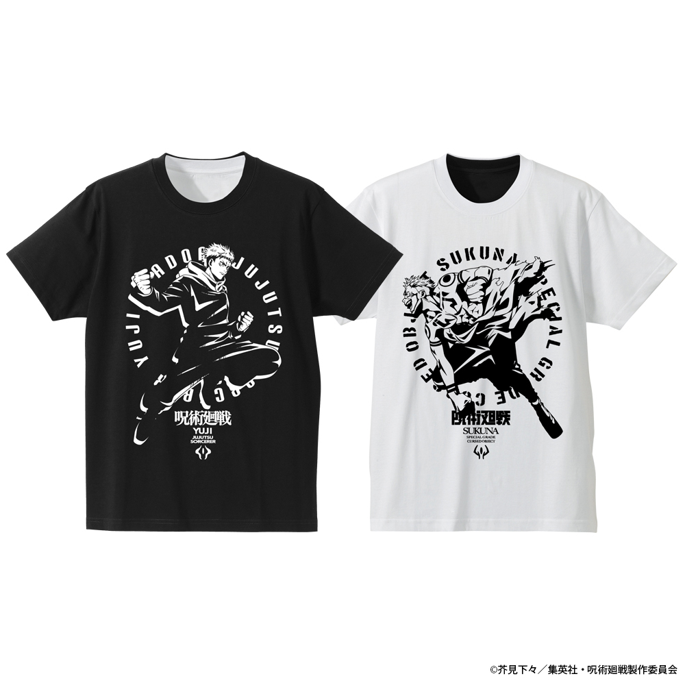 呪術廻戦　描き下ろしTシャツ　虎杖悠仁　L