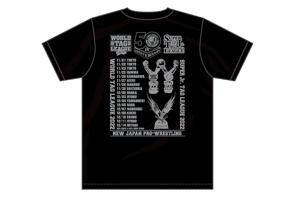 WORLD TAG LEAGUE 2022 ＆ SUPER Jr. TAG LEAGUE 2022 大会記念T