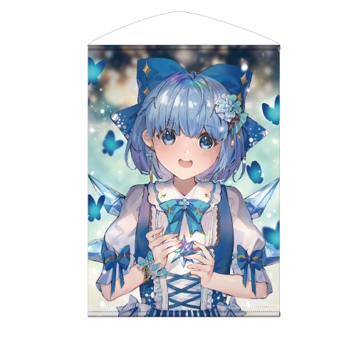 チルノ・羽々斬・B2タペストリー「大・東方Project展」 [東方