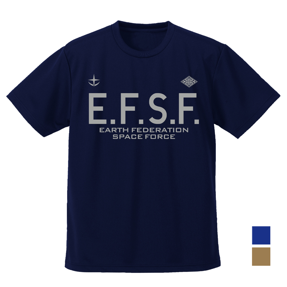 地球連邦宇宙軍 ドライTシャツ