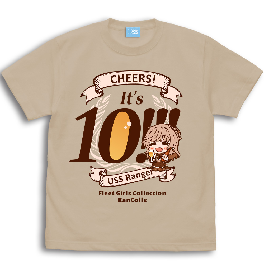 艦隊これくしょん -艦これ-/艦隊これくしょん -艦これ-/レンジャー It’s 10!!! Tシャツ