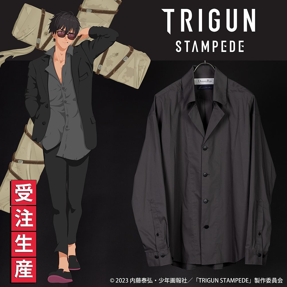 Panisser unconscious open shirt [TRIGUN STAMPEDE] | 4つのEssence