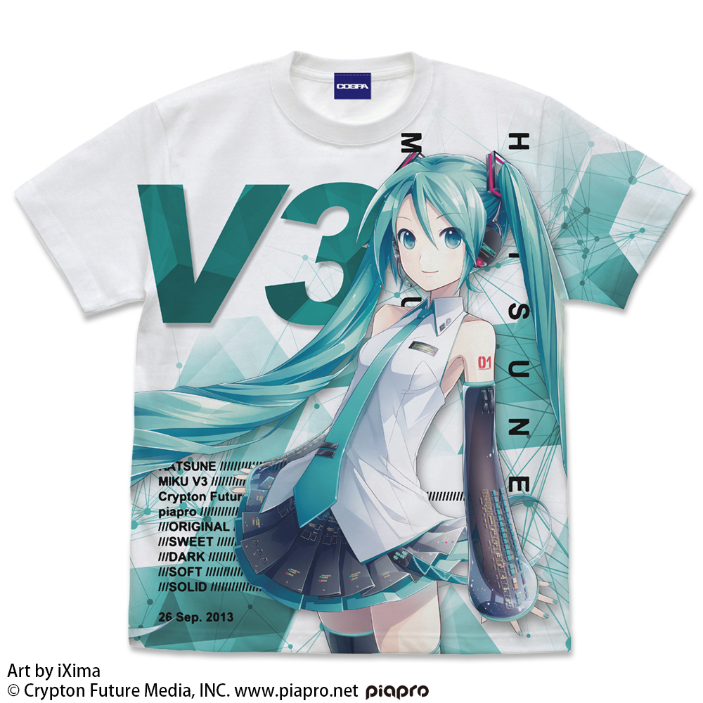 ラブライブサンシャイン！初音ミクフルグラフィックＴシャツ