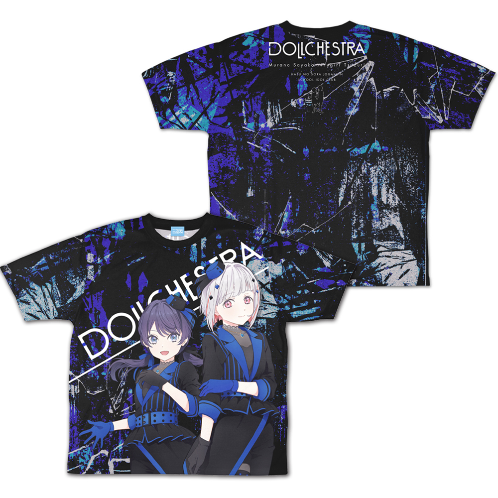 DOLLCHESTRA 両面フルグラフィックTシャツ