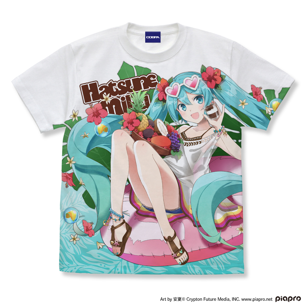 初音ミク フルグラフィックTシャツ 安夏 Ver.