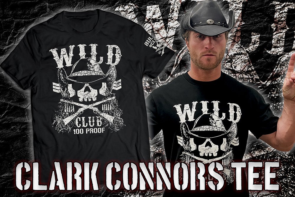 クラーク・コナーズ「WILD CLUB」Tシャツ