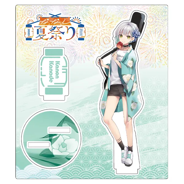 アクリルスタンド 茜音カンナ 涼海ネモ 紫水キキ 橙里セイ 家入ポポ 瑚白ユリ 🐥ひよクログッズ①🐥 『アクリルフィギュア』 （茜音カンナ、涼海ネモ