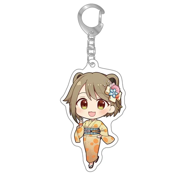 ななし夏祭り2023」ちびキャラアクリルキーホルダー 瑚白ユリ
