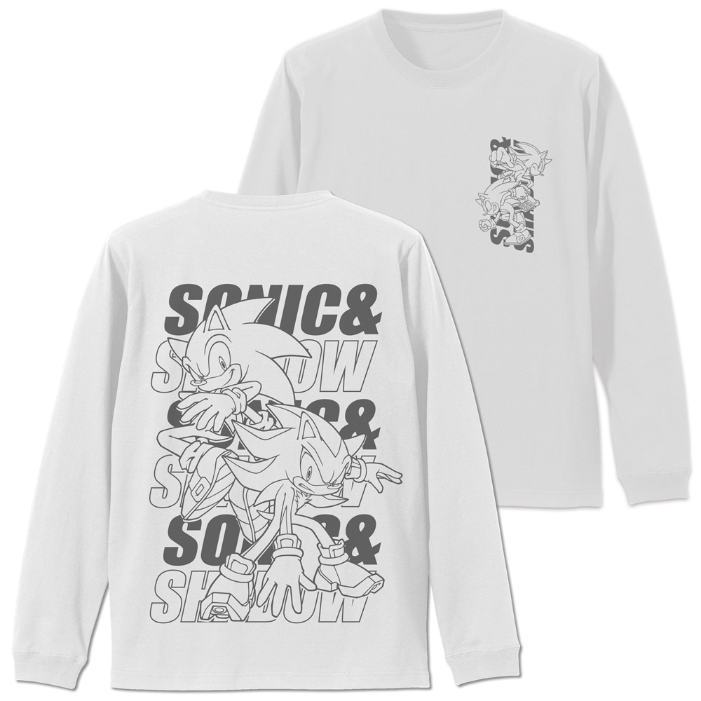 ロマンスカー×ソニック・ザ・ヘッジホッグコラボロングスリーブTシャツ　130