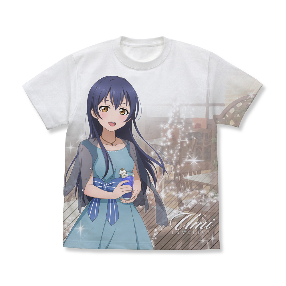 描き下ろし 園田 海未 フルグラフィックTシャツ パーティー..