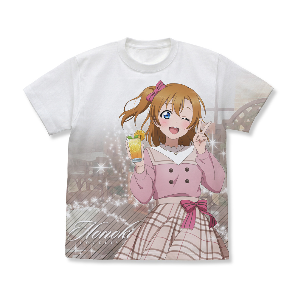 描き下ろし 高坂 穂乃果 フルグラフィックTシャツ パーティー