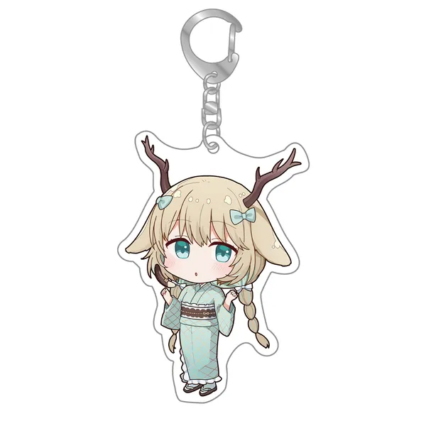 「ななし夏祭り2023」ちびキャラアクリルキーホルダー 月野..