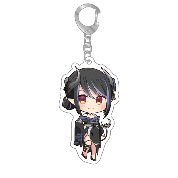 ななし夏祭り2023」ちびキャラアクリルキーホルダー 瑚白ユリ