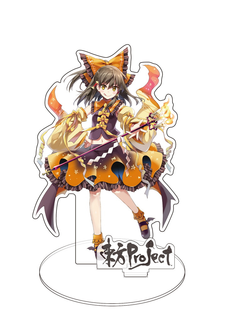 アクリルフィギュア ハロウィン 博麗霊夢 illust：えれっと