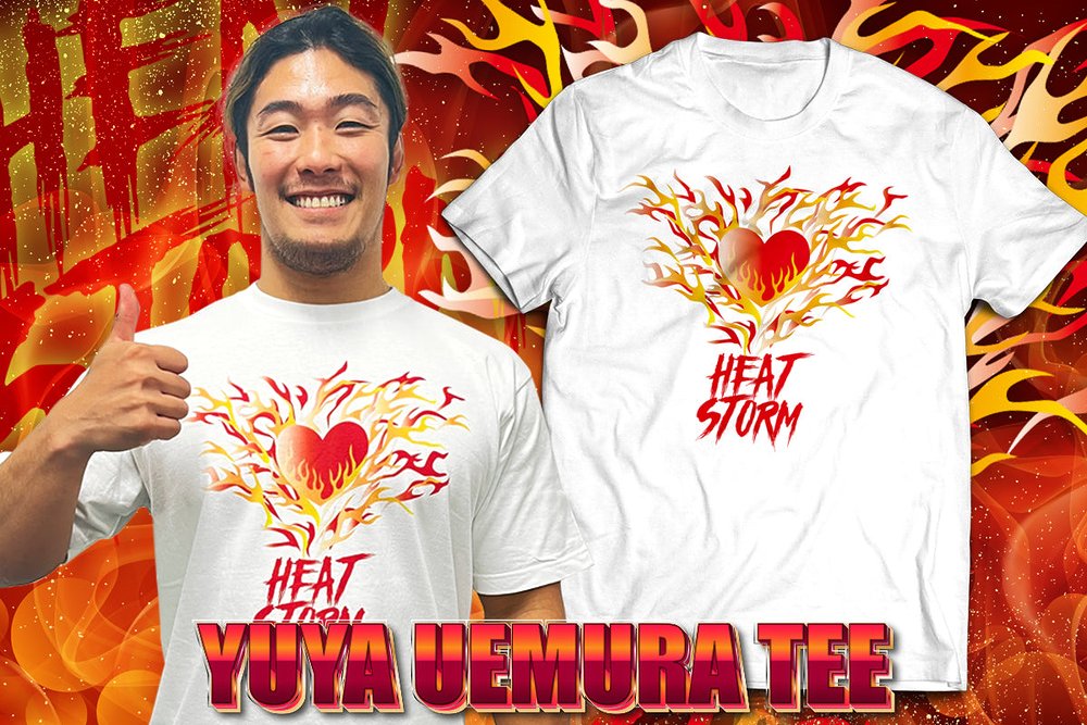 上村優也「HEAT STORM」Tシャツ