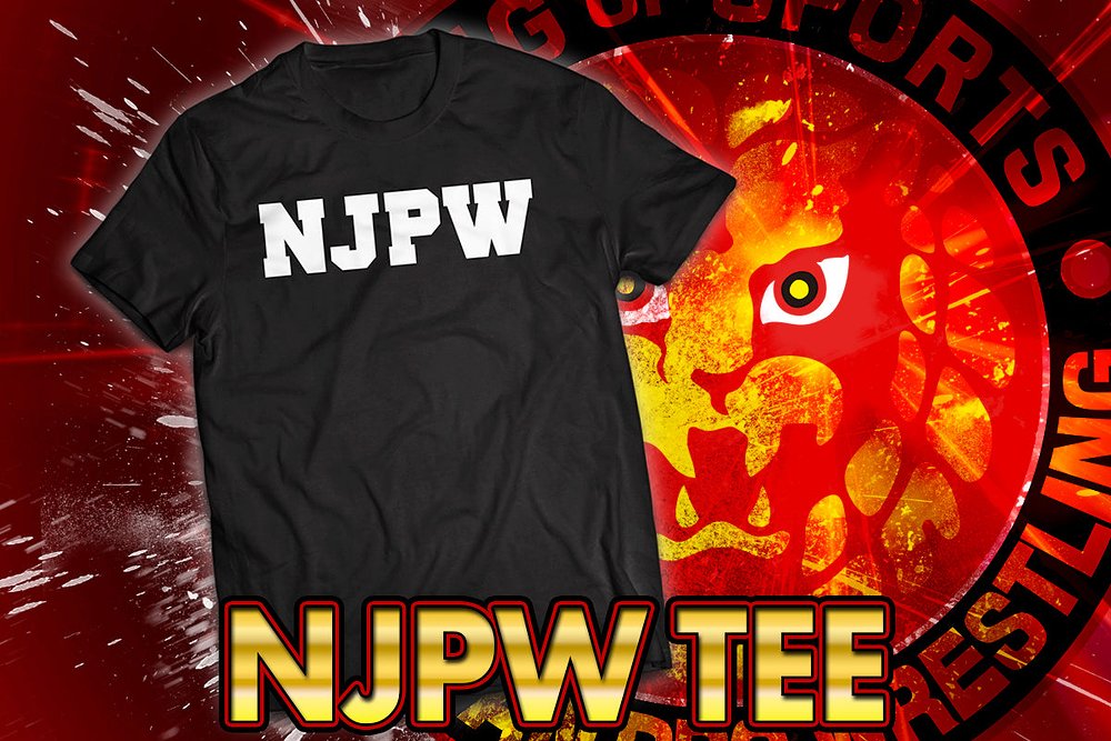 NJPW Tシャツ（ブラック）