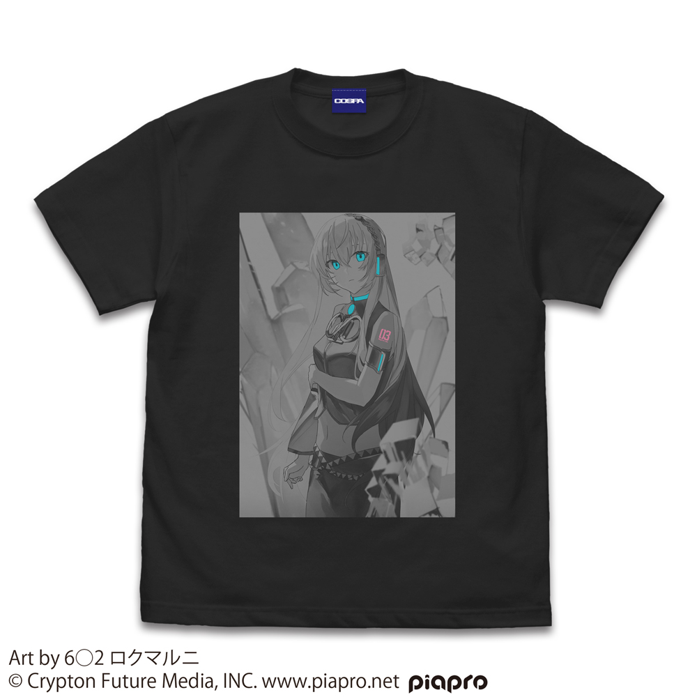 巡音ルカ Tシャツ 6〇2 ロクマルニ Ver.