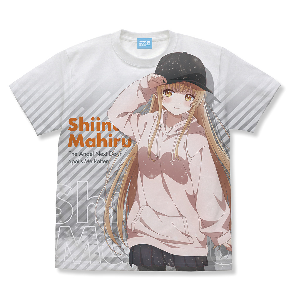 椎名真昼 フルグラフィックTシャツ カジュアルファッションv..