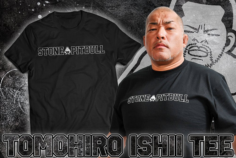 石井智宏「STONE PITBULL」Tシャツ（2024）