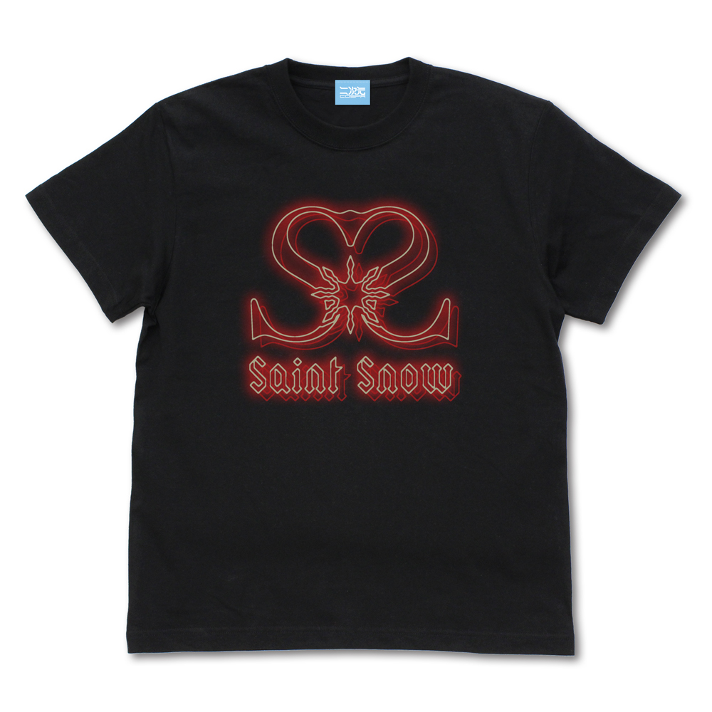 Saint Snow ネオンサインロゴ Tシャツ