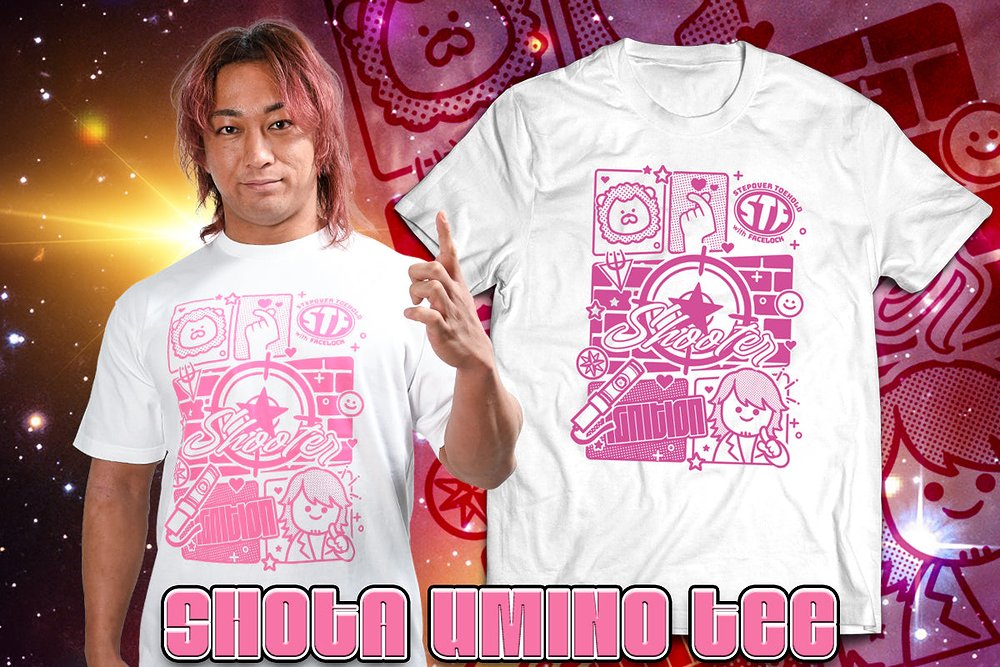 海野翔太「Shooter POP」Tシャツ