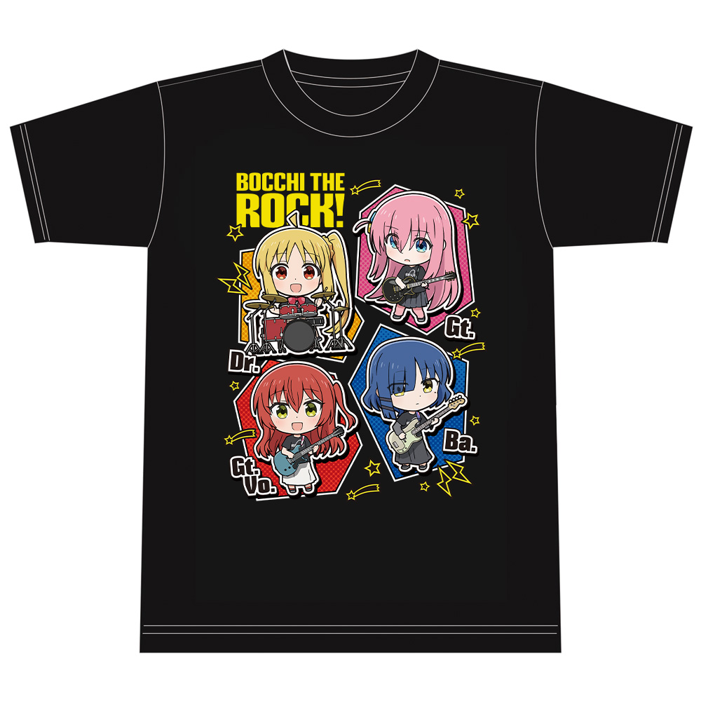 ぼっち・ざ・ろっく！ TシャツD［バンドTシャツver.］