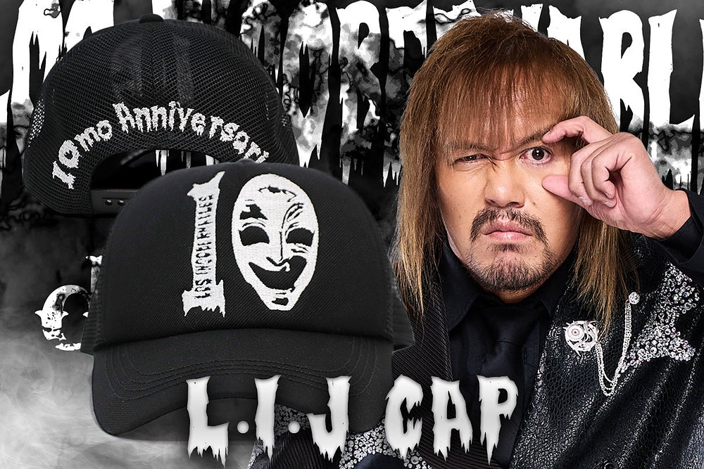 L・I・J「10mo aniversario」キャップ（ホワ..