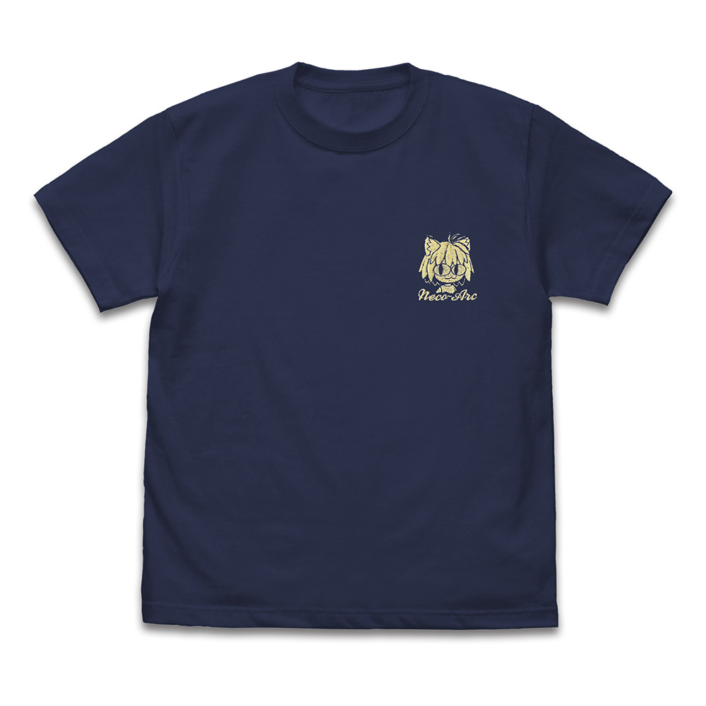 ネコアルク ワンポイント刺繍Tシャツ