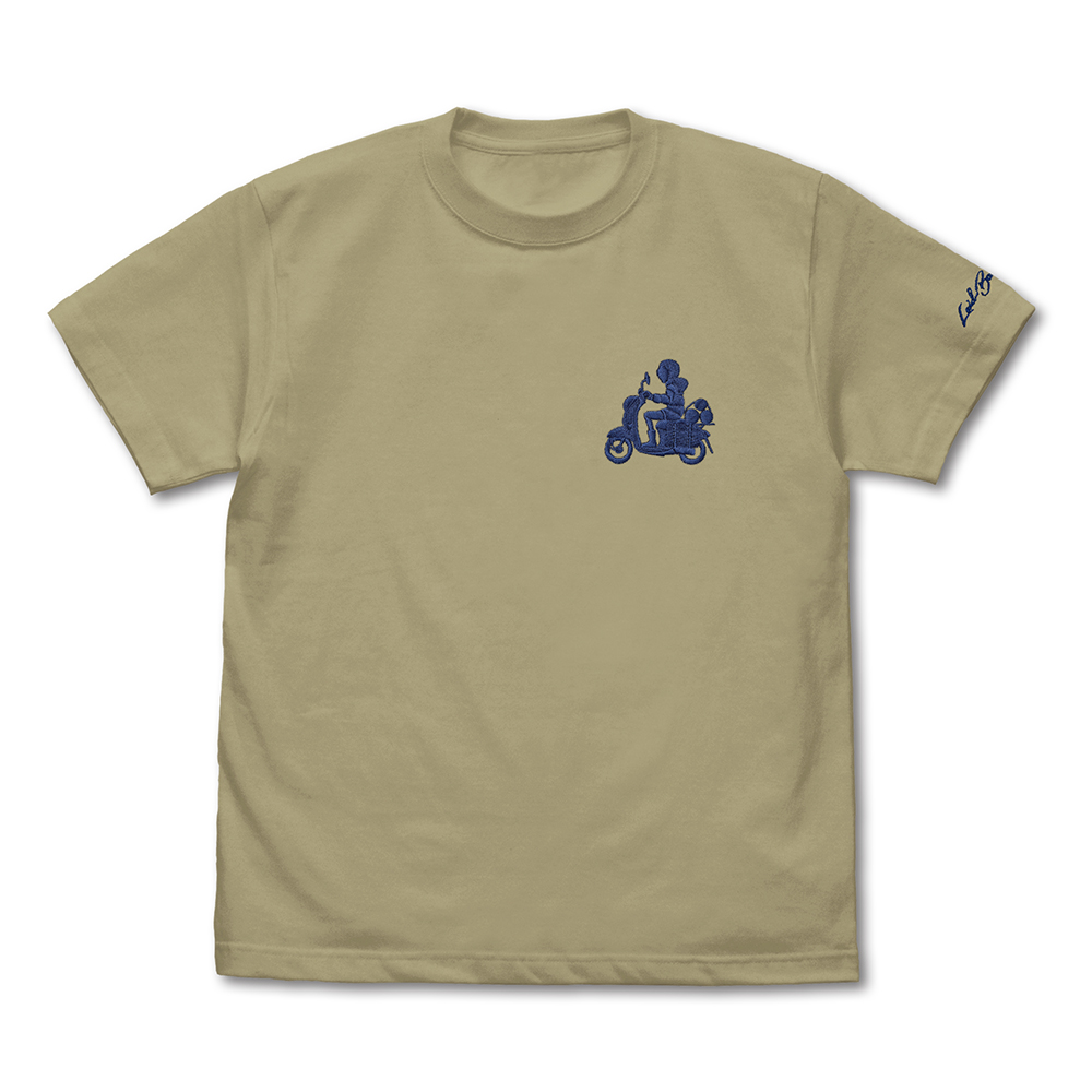 バイク志摩リン ワンポイント刺繍Tシャツ