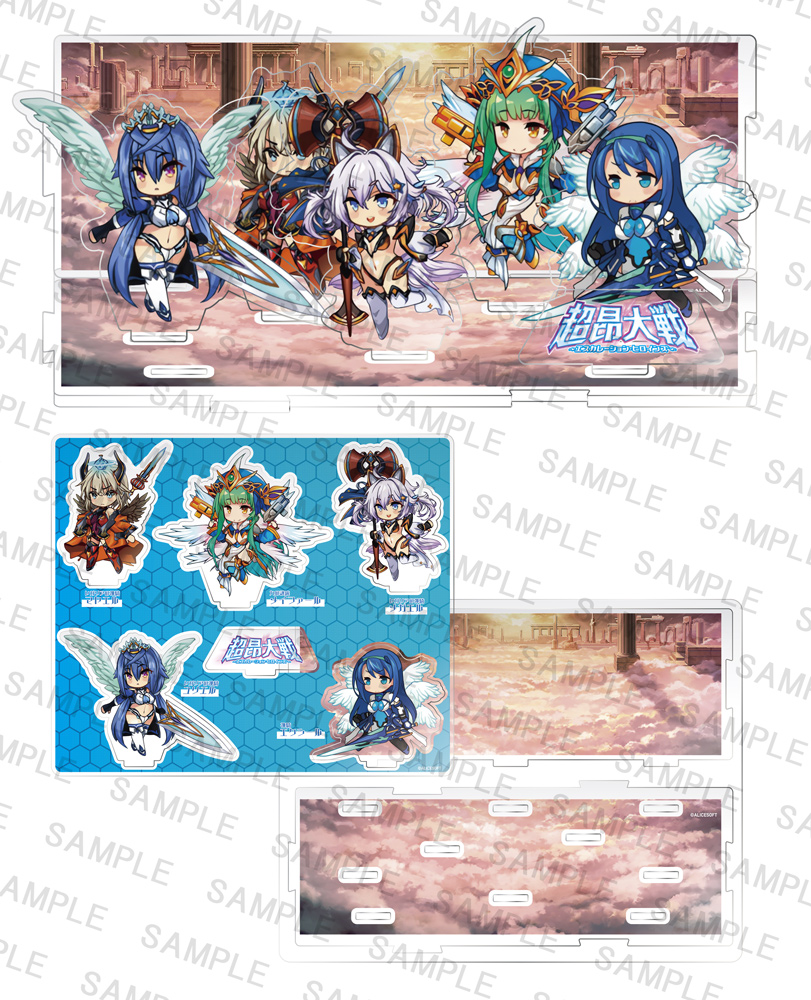 超昂大戦 SD神騎チーム アクリルジオラマスタンド
