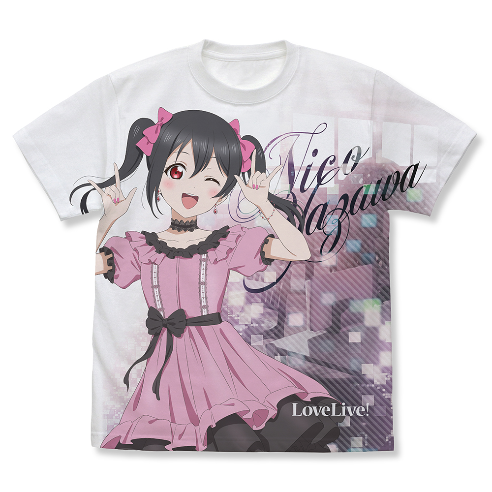 描き下ろし 矢澤 にこ フルグラフィックTシャツ パーティー..