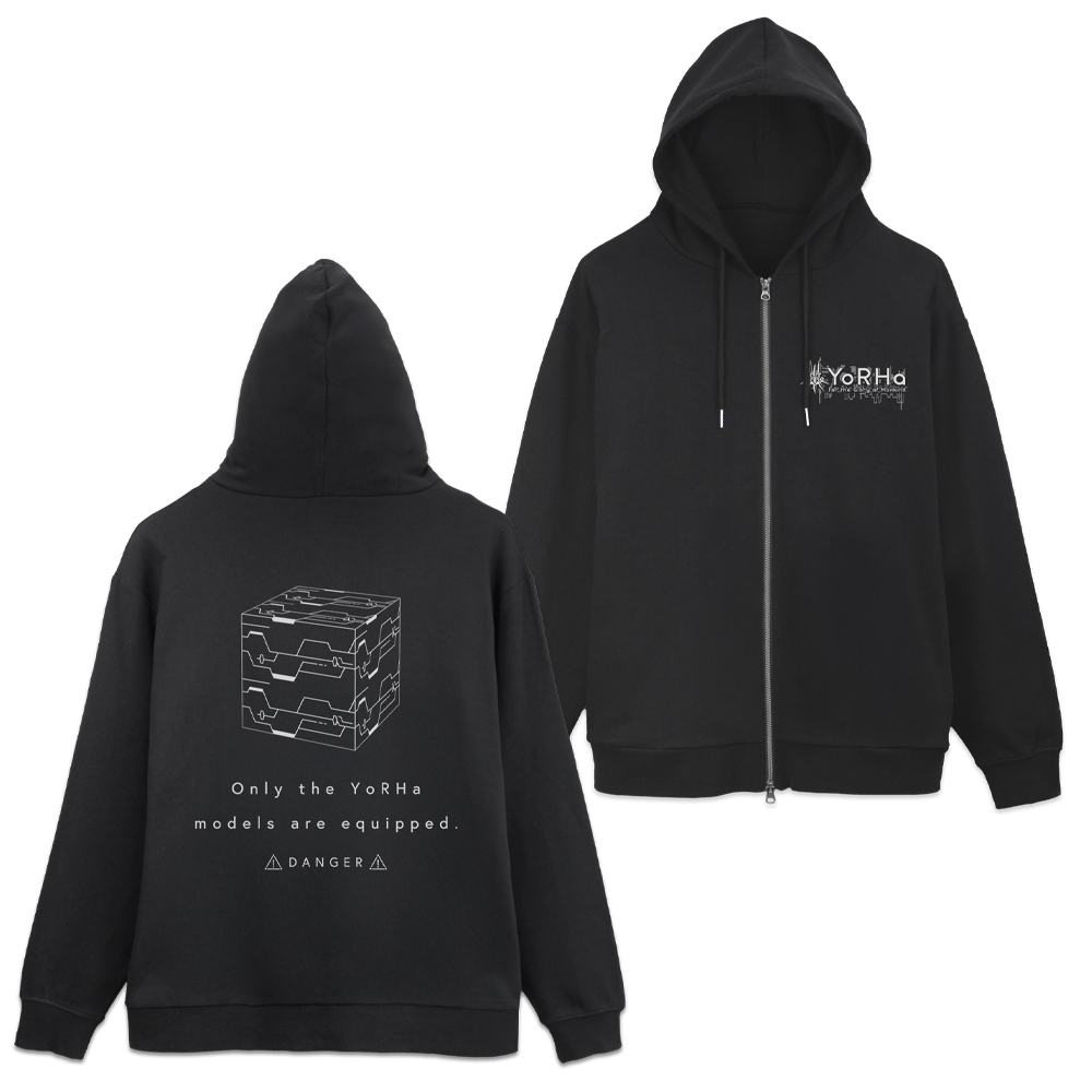 ヨルハ部隊 ジップパーカー