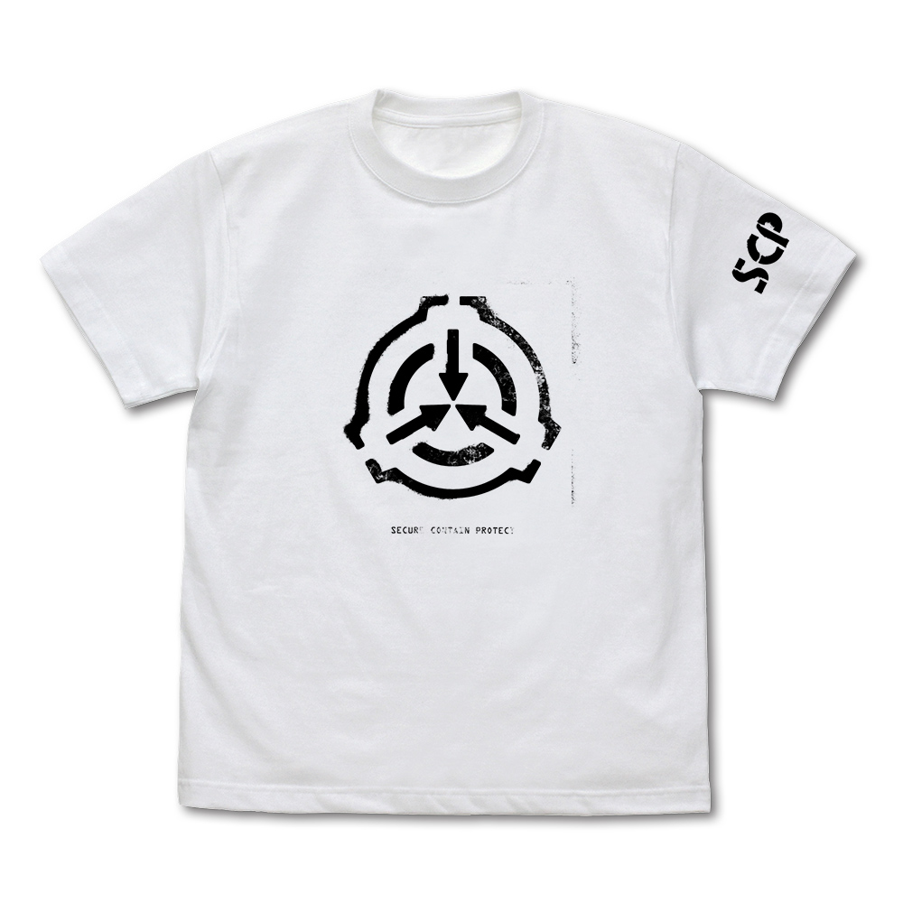 SCP財団 ステンシルロゴ Tシャツ