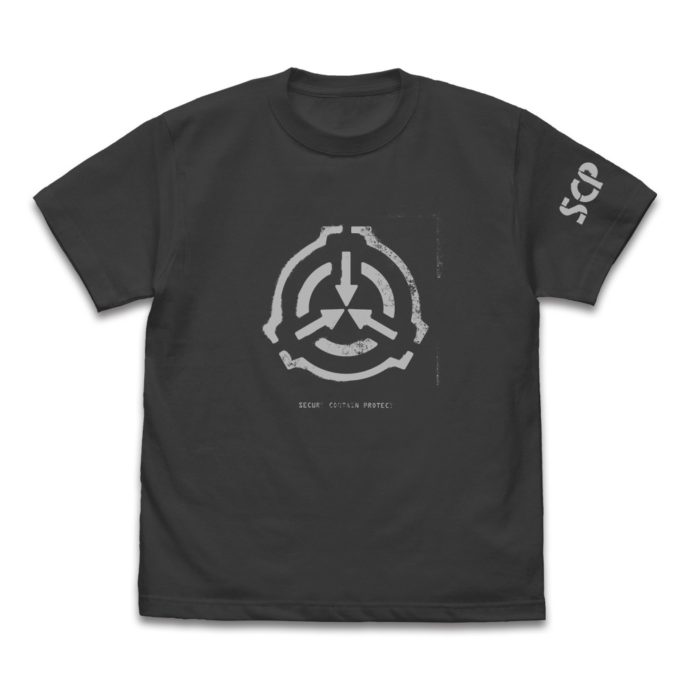 SCP財団 ステンシルロゴ Tシャツ
