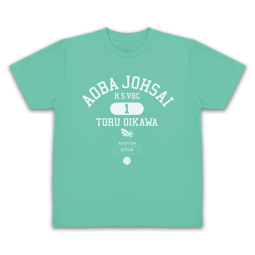 及川 徹 カレッジ ドライTシャツ