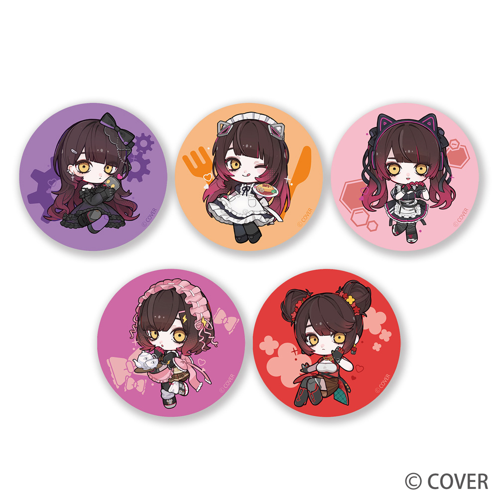 ロボ子さん トレーディング 缶バッジ BOX5個セット