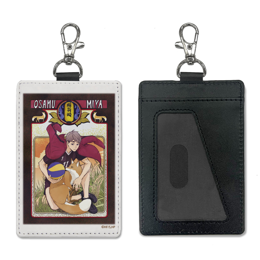 宮 治 パスケース（ナスカン付き） 飛翔Ver.