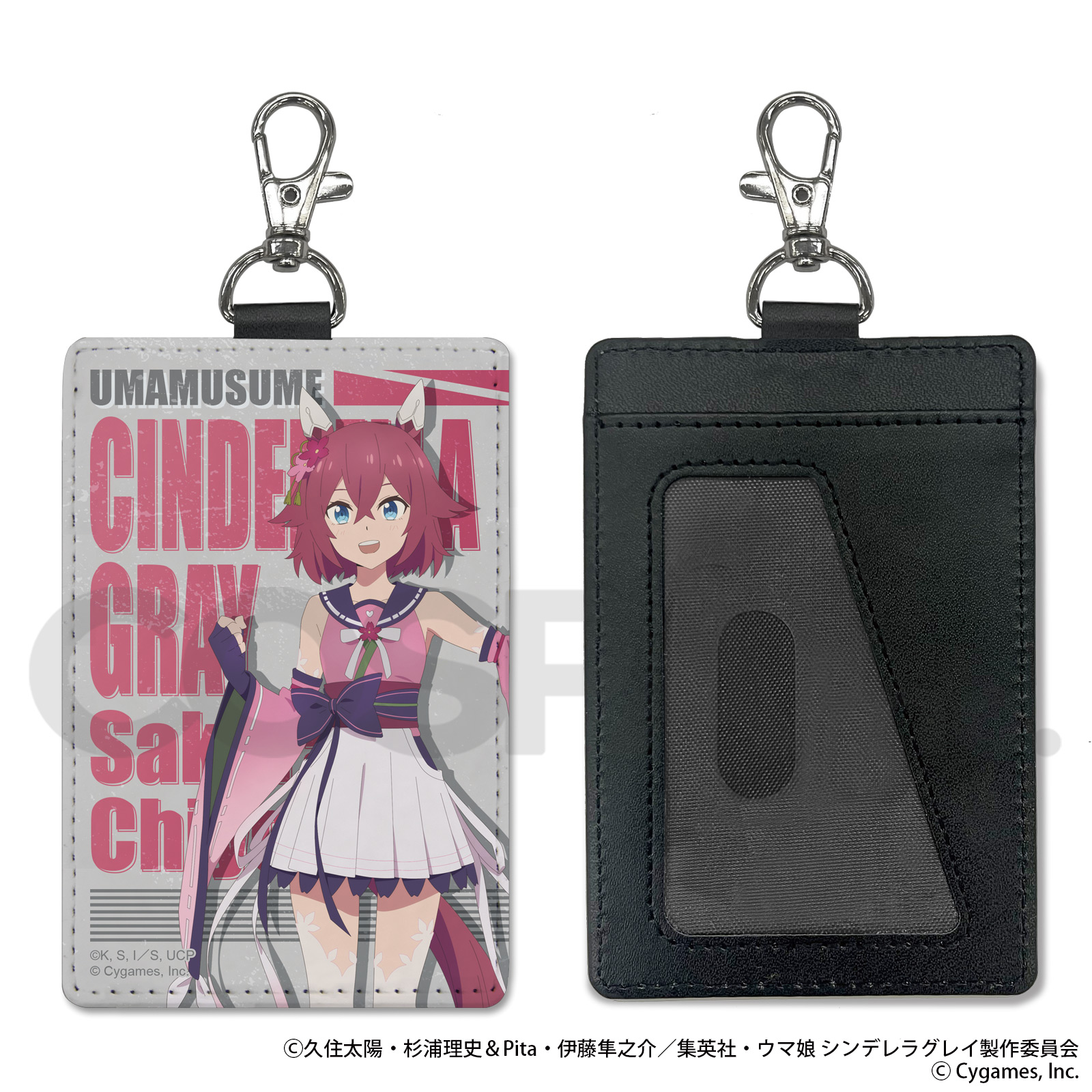 ★限定★サクラチヨノオー パスケース（ナスカン付き）