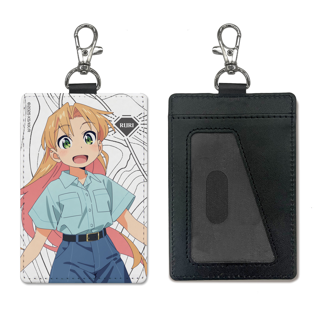 谷川 瑠璃 パスケース（ナスカン付き）