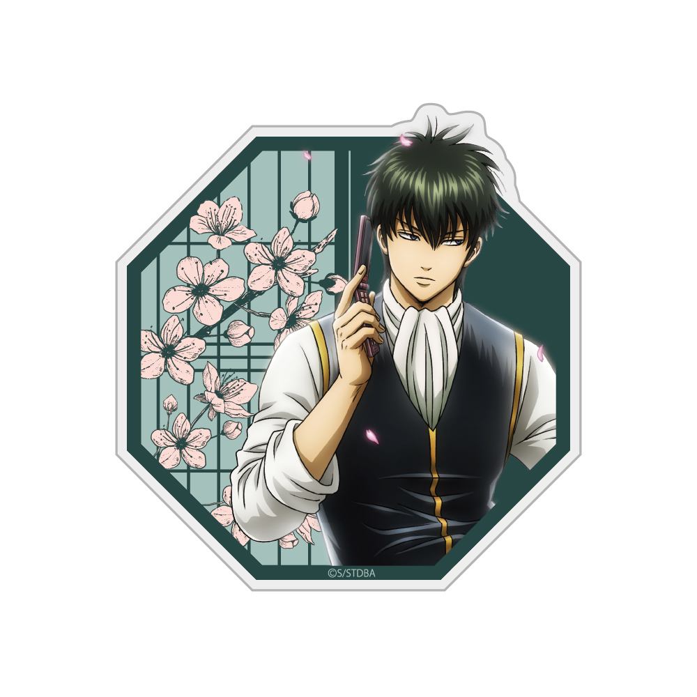 描き下ろし 土方十四郎 アクリルマグネット 小窓から覗く景色..