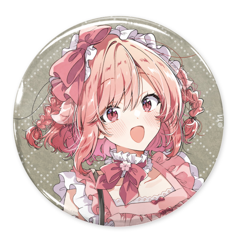 描き下ろし 木野ひまり 65mm缶バッジ アフタヌーンティー..