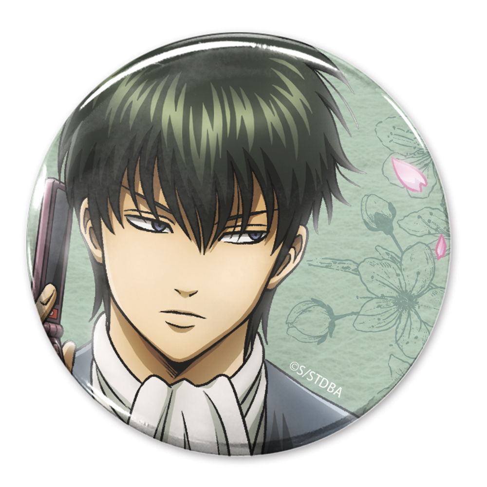 描き下ろし 土方十四郎 65mm缶バッジ 小窓から覗く景色V..