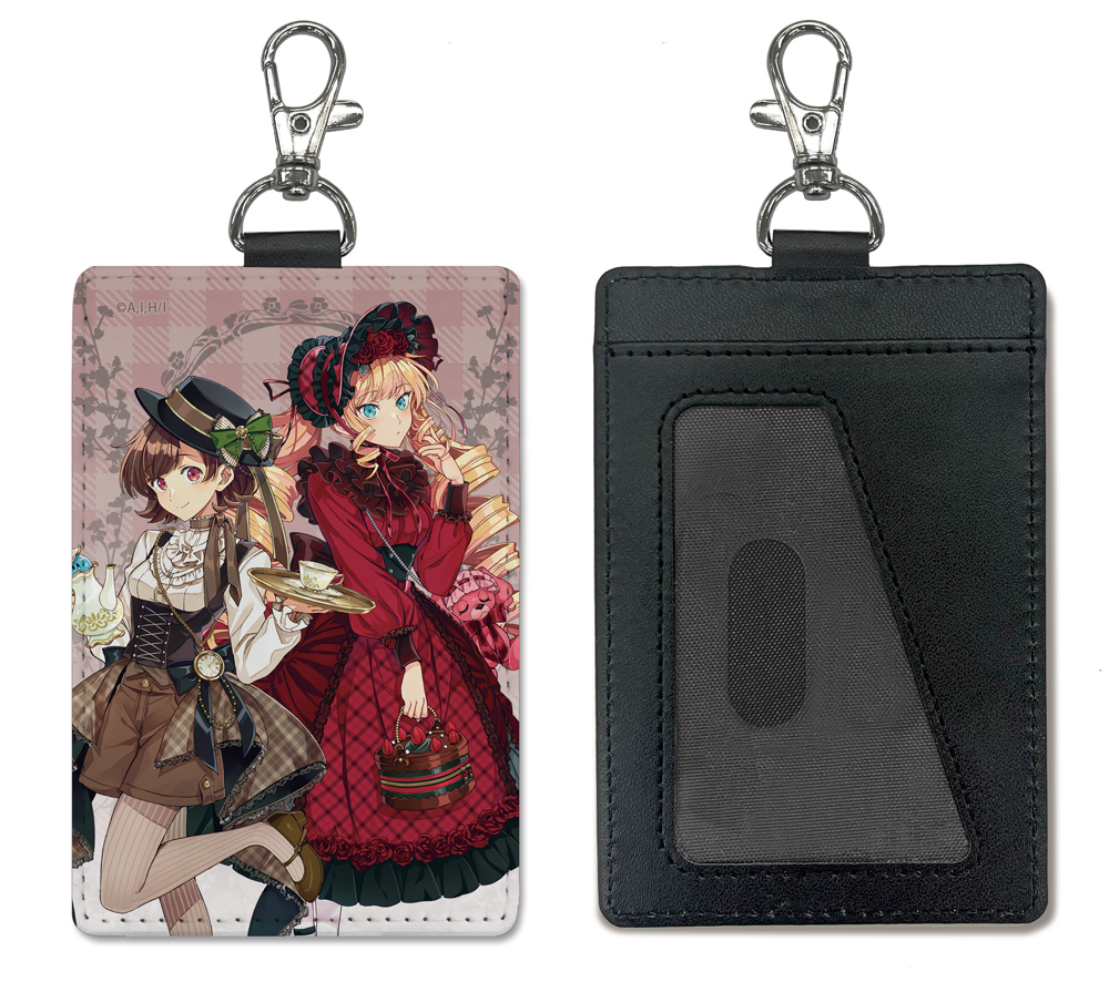 描き下ろし 私の推しは悪役令嬢。　パスケース（ナスカン付き）..